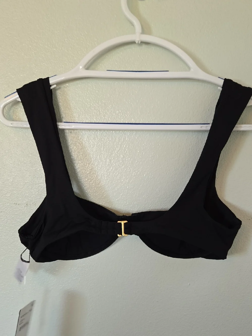 L Space | NWT Black Tori Underwire Bikini Top Size Large